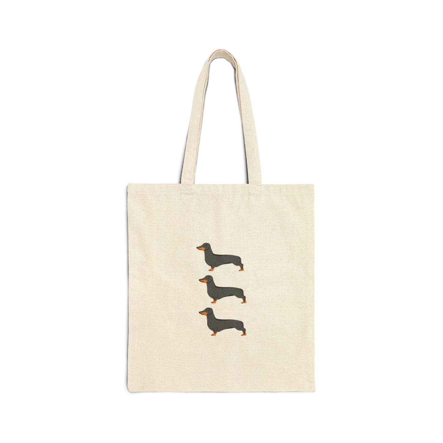 Dachshund Canvas Tote | Cute Dog Shopper Bag for Pet Lovers